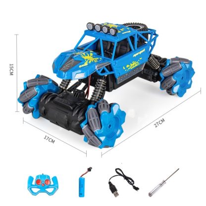 Remote Control Car Drifting Climbing Four-Wheel Drive Off-Road Vehicle Toy For Children, Colour: Large Four-wheel Drive - Image 2