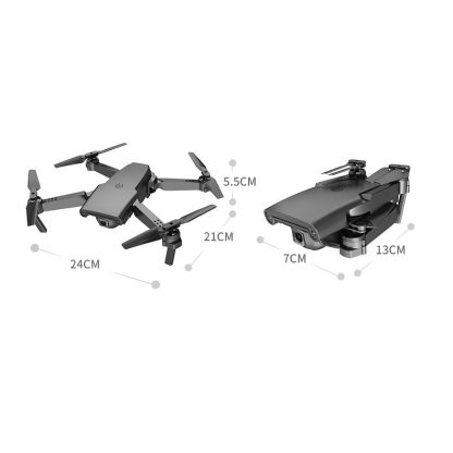 Mini Foldable Aerial Drone HD 4K Long Endurance Gesture Sensing Four-Axis Remote Control Aircraft, Colour: 720P Light Bl - Image 3