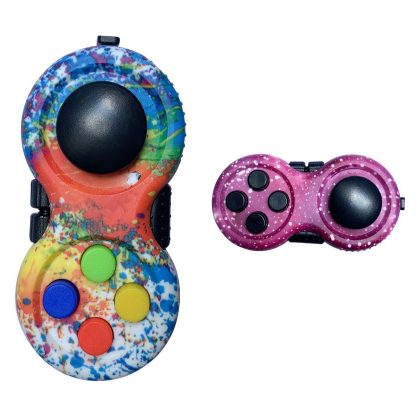 3 PCS Decompression Game Handle Decompression Toy, Colour: Doodle - Image 3