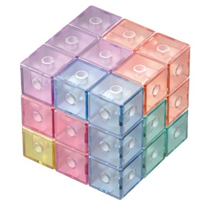 Magnetic Building Blocks Cube Cube Assembling Toys For Children, Colour: Hardcover - Image 2