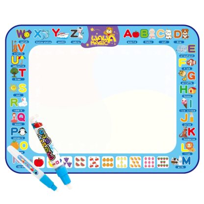 6613 Children Water Drawing Canvas Color Writing Magic Graffiti Mat, Size: 100 x 70cm, Style: 2 Pens-Boxed - Image 2