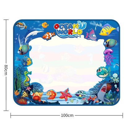 6614 Children Water Drawing Canvas Magic Graffiti Mat, Size: 100 x 80cm New Version - Image 3