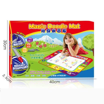 Children Magic Graffiti Water Drawing Mat, Style: Large Color-Boxed - Image 3