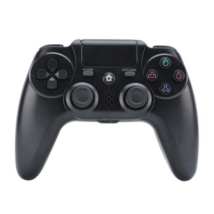 ZR486 Wireless Game Controller For PS4, Product color: Black