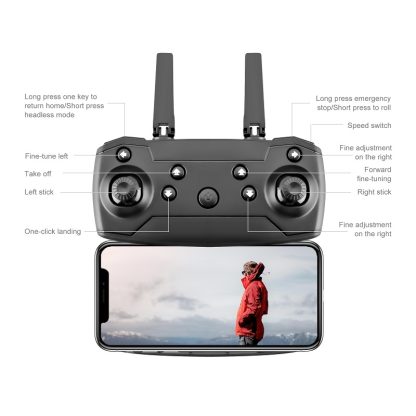 S62 Air Pressure Fixed Height Foldable Remote Control Drone Aerial Photography HD Quadcopter, Specification: 1080P / 5 M - Image 3