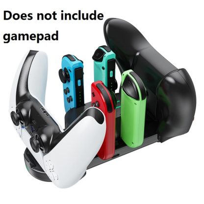 6 In 1 Nuclear Submarine Shape Gamepad Controller Charger For PS5 / Switch / Xbox - Image 2