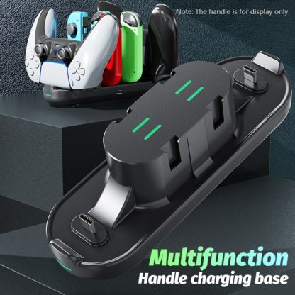 6 In 1 Nuclear Submarine Shape Gamepad Controller Charger For PS5 / Switch / Xbox - Image 3