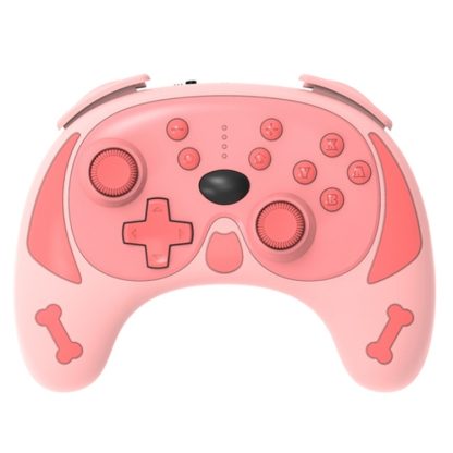 Wireless Bluetooth Gamepad With Wake-Up Function For Switch Pro(Pink)