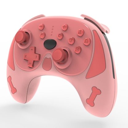 Wireless Bluetooth Gamepad With Wake-Up Function For Switch Pro(Pink) - Image 2