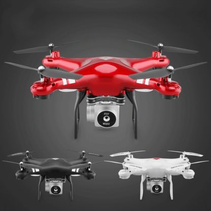 X52 Four-Axis High-Definition Aerial Photography Drone 4K Remote Control Model Airplane Toy, Specification: Black 720P C - Image 2