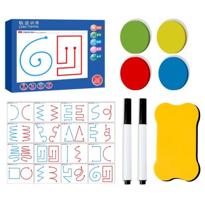 Left & Right Brain Development Pen Trajectory Training Children Early Education Toys(JXWJ-84125) - Image 2