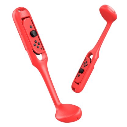 OIVO IV-SW146 Golf Rod Holding Gamepad Game Accessories Handle For Switch(Red + Blue) - Image 3