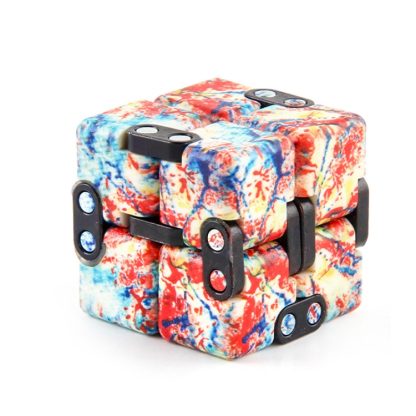 3 PCS Intellectual Decompression Unlimited Folding Magic Cubes(Pattern)