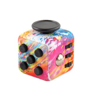3 PCS Cube Decompression Toys For Adults & Children Unlimited Dice Vent Toys, Colour: Color