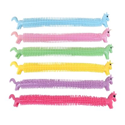 20 PCS TPR Children Decompression Pull Rope Cute Pet Pull Fun Toy Vent Toy(Random Color Delivery) - Image 2