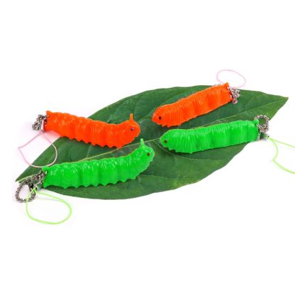 10 PCS Squeeze Caterpillar Vent Decompression Toy(Random Color Delivery) - Image 2