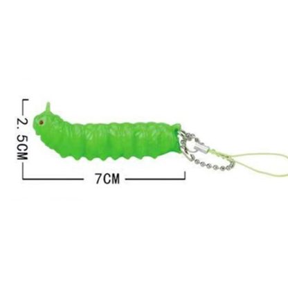 10 PCS Squeeze Caterpillar Vent Decompression Toy(Random Color Delivery) - Image 3