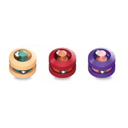 4 PCS Beads Track Magic Cube Decompression Toy Decompression Marble Finger Intellectual Toy(Red) - Image 3