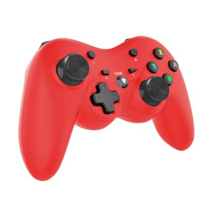 MingPin MB-S810 Wireless Bluetooth Six-Axis Gamepad For Nintendo Switch Pro(Red (Neutral)) - Image 2