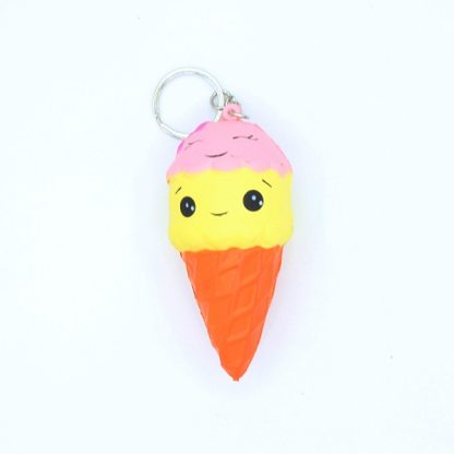 Squishy Resin Crafts PU Slow Rebound Simulation Squeeze Toys(10cm Ice cream)