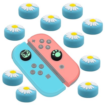 10 PCS Silicone Rocker Cap Button Cap 3D Protective Cap For Nintendo Switch/Lite Joycon(NO 65)