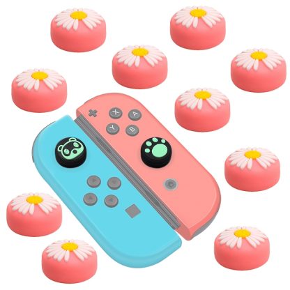 10 PCS Silicone Rocker Cap Button Cap 3D Protective Cap For Nintendo Switch/Lite Joycon(NO 67 )