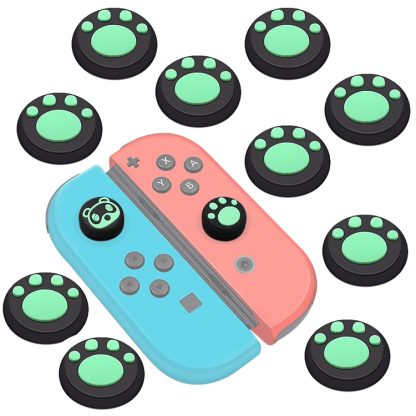 10 PCS Silicone Rocker Cap Button Cap 3D Protective Cap For Nintendo Switch/Lite Joycon(NO44)