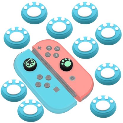 10 PCS Silicone Rocker Cap Button Cap 3D Protective Cap For Nintendo Switch/Lite Joycon(NO 49)