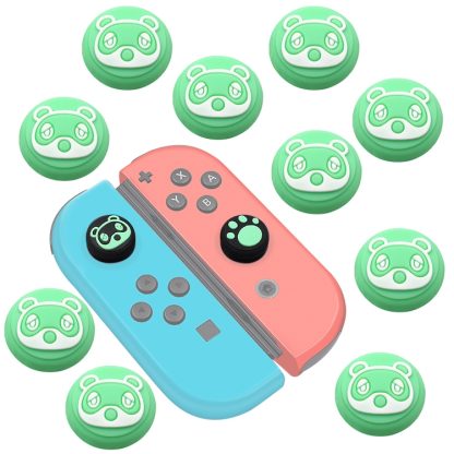 10 PCS Silicone Rocker Cap Button Cap 3D Protective Cap For Nintendo Switch/Lite Joycon(NO 54)