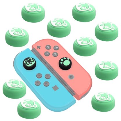 10 PCS Silicone Rocker Cap Button Cap 3D Protective Cap For Nintendo Switch/Lite Joycon(NO 55)