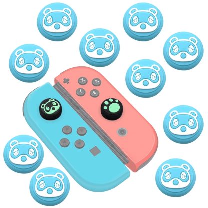 10 PCS Silicone Rocker Cap Button Cap 3D Protective Cap For Nintendo Switch/Lite Joycon(NO 56)