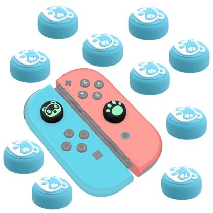 10 PCS Silicone Rocker Cap Button Cap 3D Protective Cap For Nintendo Switch/Lite Joycon(NO 57)