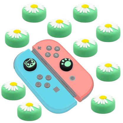 10 PCS Silicone Rocker Cap Button Cap 3D Protective Cap For Nintendo Switch/Lite Joycon(NO 63)