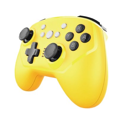 SW-01 Wireless Bluetooth Game Handle With Mini Six-Axis Body Sensation Vibration For Nintendo Switch Lite(Yellow) - Image 2