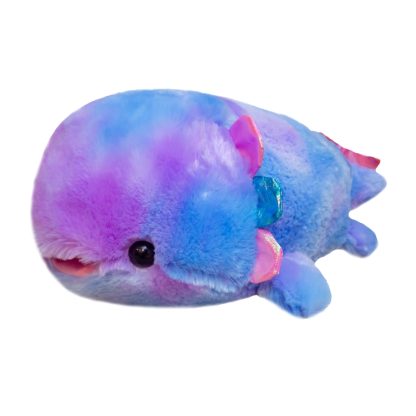 3 PCS Rainbow Color Doll Fish Plush Toy  55cm 0.4kg(Rainbow Purple)