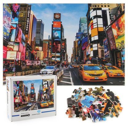 1000 Pieces Adult Puzzles Scenic Spots Series Pape Puzzle Toy(Street View)