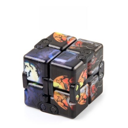 3 PCS  Infinite Magic Cube Halloween Theme Variety Flip Folding Second Order Magic Cube Finger Toy, Colour: No.168-8-27