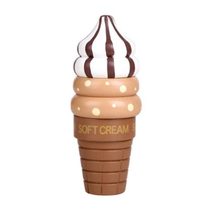 Kids‘s Kitchen Toys Magnetic Toy Cute Simulation Ice Cream Toys Children Play House Gift(Chocolate)