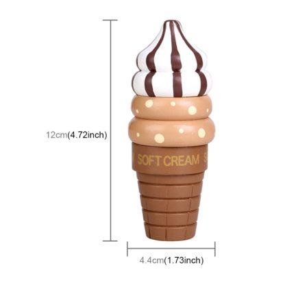 Kids‘s Kitchen Toys Magnetic Toy Cute Simulation Ice Cream Toys Children Play House Gift(Chocolate) - Image 3