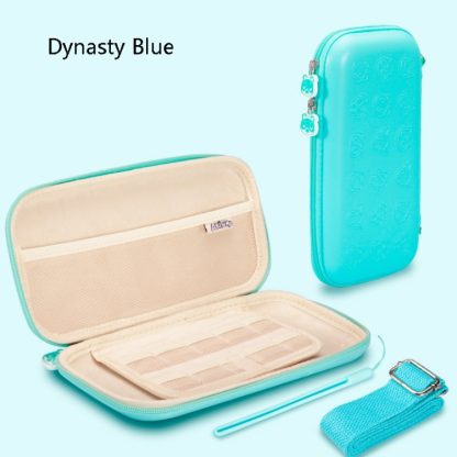 Game Console Accessories Storage Bag Hard Shell Anti-Fall Storage Protective Cover For Switch Lite(Dynasty Blue) - Image 2