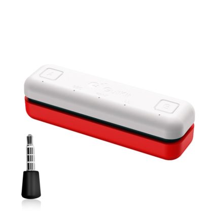 Gulikit Bluetooth Wireless Audio Adapter For Nintendo Switch, Model: NS07 PRO Red White