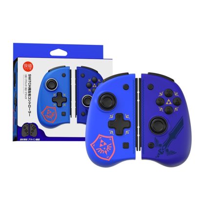 IINE Wireless Bluetooth Gamepad Wake-Up Left Right Handle For Nintendo Switch / Lite, Product color: Blue