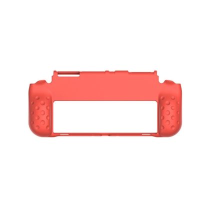 DOBE TNS-1142 Anti-Slip Anti-Fall Game Console Soft Shell Protective Cover For Nintendo Switch OLED(Red)