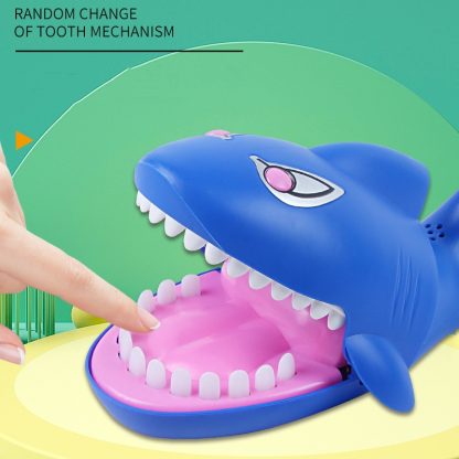 Spoof Bite Finger Toy Parent-Child Game Tricky Props, Style: 6692A  Crocodile-Pink - Image 3