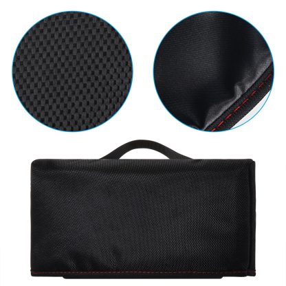 Game Console Protective Sleeve Carrying Strap Waterproof Nylon Protective Cover For Nintendo Switch(Black) - Image 3