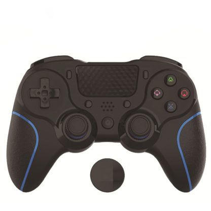 MB-P913 PC Six-Axis Somatosensory Back Key Programming Dual Vibration Bluetooth Gamepad For PS4 Pro(Blue Black)