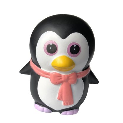 2 PCS Slow Rebound Penguin Decompression Toy(Black)