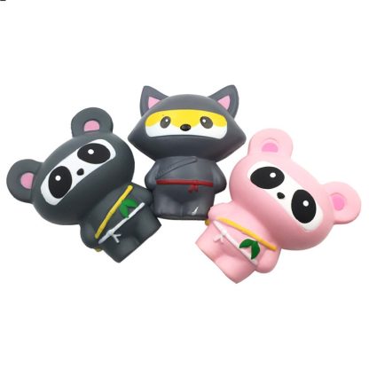 2 PCS TTPU1054 Cute Cartoon Animal Slow Rebound Decompression Toy(Panda Pink) - Image 2