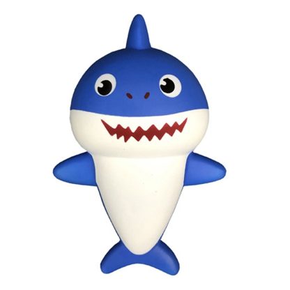 TTPU1206 Cartoon Shark Slow Rebound Decompression Toy(Blue)