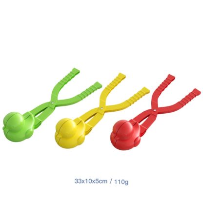 3 PCS Large  Duck Children Winter Outdoor Playing With Snow Grippers Snowball Fight Tools, Random Color Delivery - Image 2